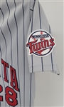 Bert Blyleven 1993 Road Uniform Set 1 Minnesota Twins Team Issued Jersey and Pants Last Uniform Issued to Him w/Blyleven Signed Letter of Provenance