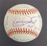 Kirby Puckett Autographed Stat Baseball LE #41/1000