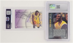 Lot of 2 Kobe Bryant Graded Rookie Cards