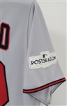 Eddie Rosario 2017 Minnesota Twins Game Issued & Autographed Postseason Jersey MLB