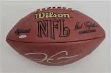David Carr 2002 Game Used Autographed & Inscribed Football TriStar