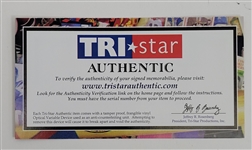 David Carr 2002 Game Used Autographed & Inscribed Football TriStar