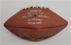 Gale Sayers Autographed Football JSA