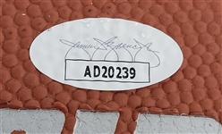 Gale Sayers Autographed Football JSA