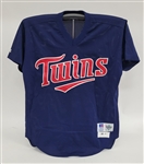 Bert Blyleven 1993 Minnesota Twins Spring Training Used Pre Game Jersey Signed w/Blyleven Signed Letter of Provenance