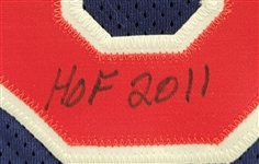 Bert Blyleven 1993 Minnesota Twins Spring Training Used Pre Game Jersey Signed w/Blyleven Signed Letter of Provenance