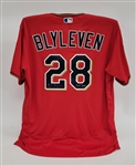 Bert Blyleven 2019 Minnesota Twins Spring Training Red Coaches Used Jersey Signed w/Blyleven Signed Letter of Provenance