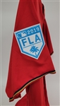 Bert Blyleven 2019 Minnesota Twins Spring Training Red Coaches Used Jersey Signed w/Blyleven Signed Letter of Provenance