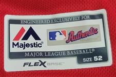 Bert Blyleven 2019 Minnesota Twins Spring Training Red Coaches Used Jersey Signed w/Blyleven Signed Letter of Provenance