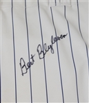 Bert Blyleven 2010 Minnesota Twins Inaugural Season Legends Game Used Uniform Signed and Inscribed Photo Matched w/Blyleven Signed Letter of Provenance