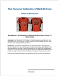 Bert Blyleven 2019 Kingdom of Netherlands Game Used Premier 12 Series Jersey Signed w/Blyleven Signed Letter of Provenance