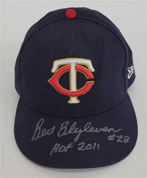 Bert Blyleven Minnesota Twins “TC” Spring Training Coach Issued Hat Signed w/Blyleven Signed Letter of Provenance