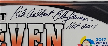 Bert Blyleven 2017 World Baseball Classic Netherlands Locker Plate Signed w/Blyleven Signed Letter of Provenance
