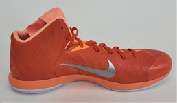 Kristaps Porzingis Autographed Nike Basketball Shoe JSA