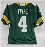 Brett Favre Autographed Authentic Green Bay Packers Jersey