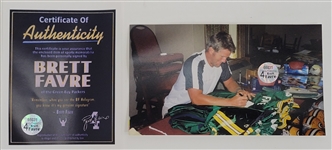 Brett Favre Autographed Authentic Green Bay Packers Jersey