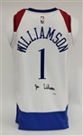 Zion Williamson Autographed Authentic New Orleans Pelicans Jersey 