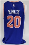 Kevin Knox Autographed Authentic New York Knicks Jersey Beckett