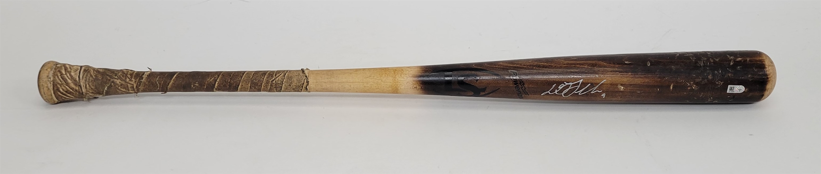 DJ LeMahieu 2017 Colorado Rockies Game Used & Autographed Bat MLB