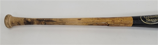 Gary Sanchez 2012 New York Yankees Game Used & Autographed Bat