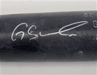 Gary Sanchez 2012 New York Yankees Game Used & Autographed Bat