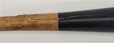 Gary Sanchez 2012 New York Yankees Game Used & Autographed Bat