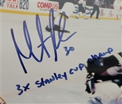 Martin Brodeur Autographed & Inscribed 16x20 Framed Photo