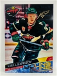 Kirill Kaprizov Autographed 20x28 Young Guns Rookie Card Print Beckett