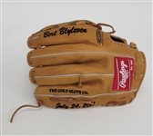 Bert Blyleven 2011 Hall of Fame Presentation Glove by Rawlings w/Blyleven Signed Letter of Provenance