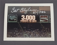 Bert Blyleven Lot of (2) 3,000th Strike Out Minnesota Twins 8x10 Photos w/Blyleven Signed Letter of Provenance