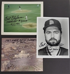 Bert Blyleven Lot of (3) Signed and Inscribed 8x10 Minnesota Twins Photos w/Blyleven Signed Letter of Provenance