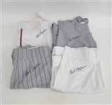 Bert Blyleven Lot of (4) Minnesota Twins Used Pants Signed w/Blyleven Signed Letter of Provenance