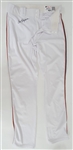Bert Blyleven Lot of (4) Minnesota Twins Used Pants Signed w/Blyleven Signed Letter of Provenance