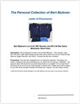 Bert Blyleven Lot of (4) 1987 Reunion and 2014 All Star Game Minnesota Twins Polos w/Blyleven Signed Letter of Provenance