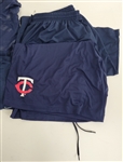 Bert Blyleven Lot of (6) Worn Minnesota Twins Shorts and Tee Shirts w/Blyleven Signed Letter of Provenance