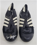 Bert Blyleven Game Used Adidas Spikes Signed w/Blyleven Signed Letter of Provenance