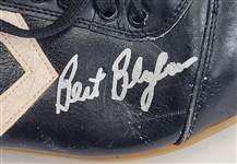 Bert Blyleven Game Used Converse Spikes Signed w/Blyleven Signed Letter of Provenance