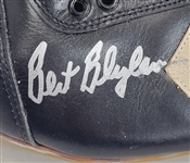 Bert Blyleven Game Used Converse Spikes Signed w/Blyleven Signed Letter of Provenance