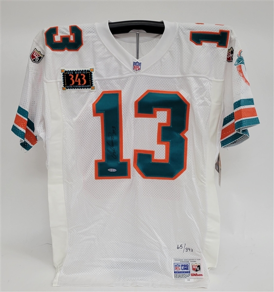 Dan Marino Autographed 343 TD Miami Dolphins Jersey LE #65/343 UDA