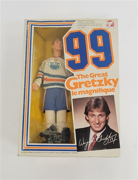Wayne Gretzky Edmonton Oilers Doll