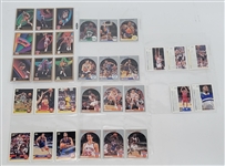 Collection of 1990-93 SkyBox, Hoops, & Upper Deck Basketball Cards 