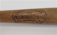George Kelly c. 1922-25 New York Giants Game Used Bat w/ PSA/DNA Taube LOA