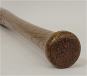 George Kelly c. 1922-25 New York Giants Game Used Bat w/ PSA/DNA Taube LOA