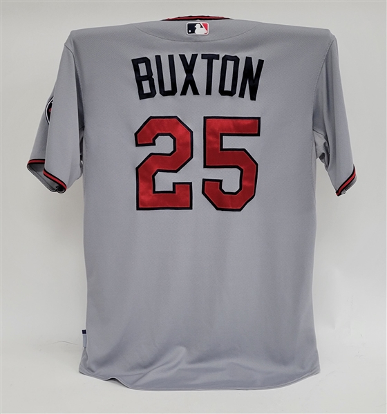 Byron Buxton 2015 Minnesota Twins Game Used Rookie Jersey MLB