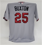 Byron Buxton 2015 Minnesota Twins Game Used Rookie Jersey MLB
