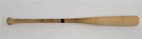 Greg Gagne Minnesota Twins Game Used & Autographed Bat w/ Twins LOA
