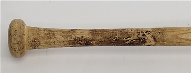 Chili Davis Minnesota Twins Game Used & Autographed Bat w/ Twins LOA