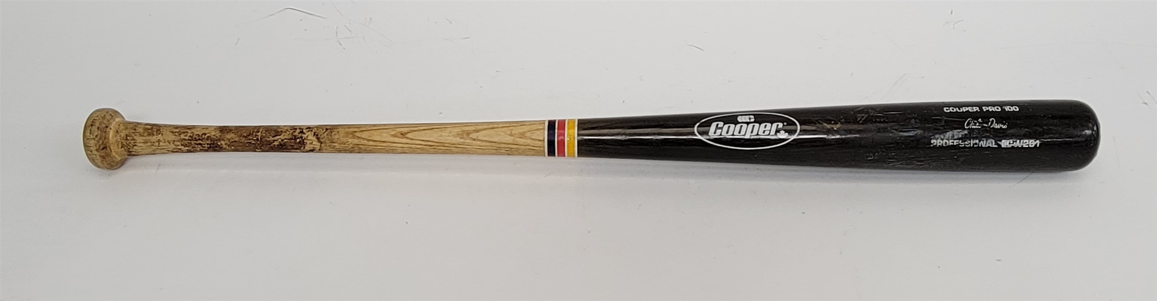 Chili Davis Minnesota Twins Game Used & Autographed Bat w/ Twins LOA