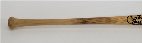 Steve Lombardozzi Minnesota Twins Game Used & Autographed Bat