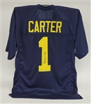 Anthony Carter Autographed Custom College Jersey 
